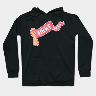 Fight Girls!- Breast cancer awareness Hoodie